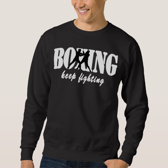 Boxer Trainer Boxer Coach I Sweatshirt (Vorderseite)