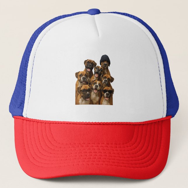 Boxer Truckerkappe (Vorderseite)