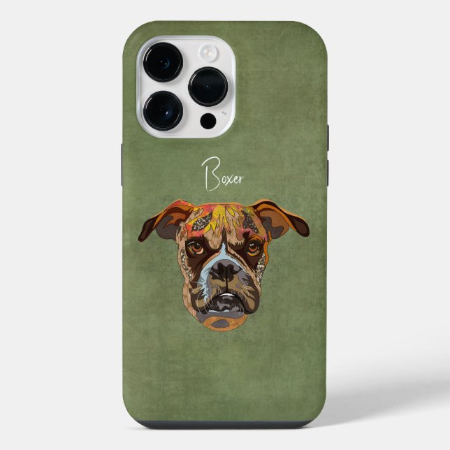 Boxer Ugly Face Case-Mate iPhone Case Hülle (Rückseite)
