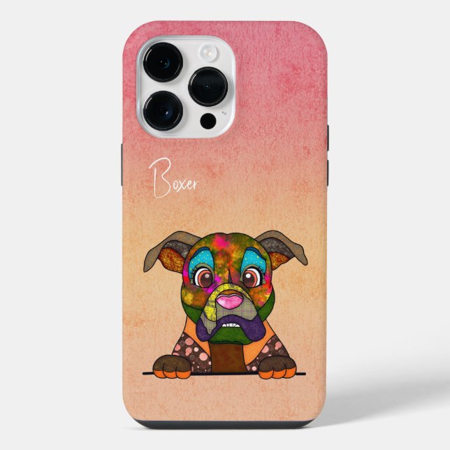 Boxer Ugly Face Case-Mate iPhone-Hülle iPhone Hülle (Rückseite)