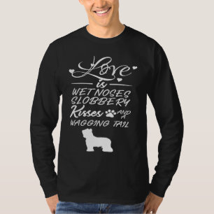 Boxer Unbeschnitten Ehren Liebe mein Hund Sagt Zit T-Shirt