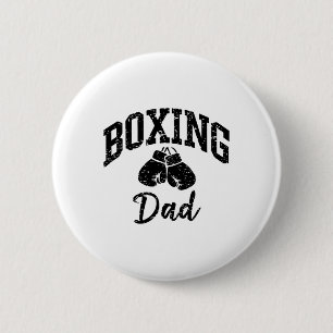 Boxer Vater Athlete Enthusiast Sporty Cool Button