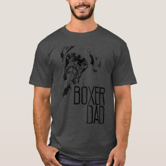 BOXER VATER HUNDE-GESICHT FÜR HUNDE LIEBER BOXER V T-Shirt