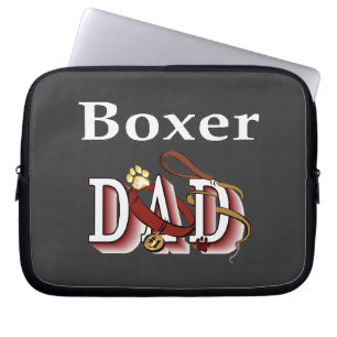 Boxer Vater Laptopschutzhülle