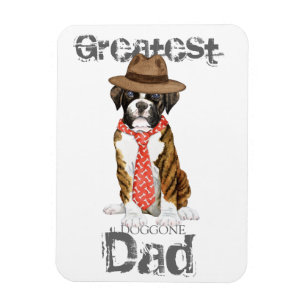 Boxer Vater Magnet