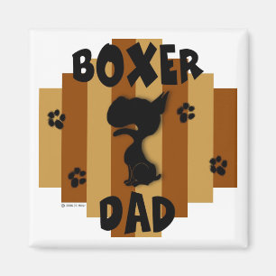 Boxer-Vater-Magnet Magnet