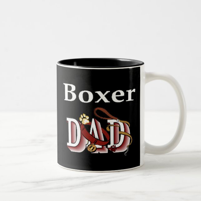 Boxer Vater Tasse (Rechts)