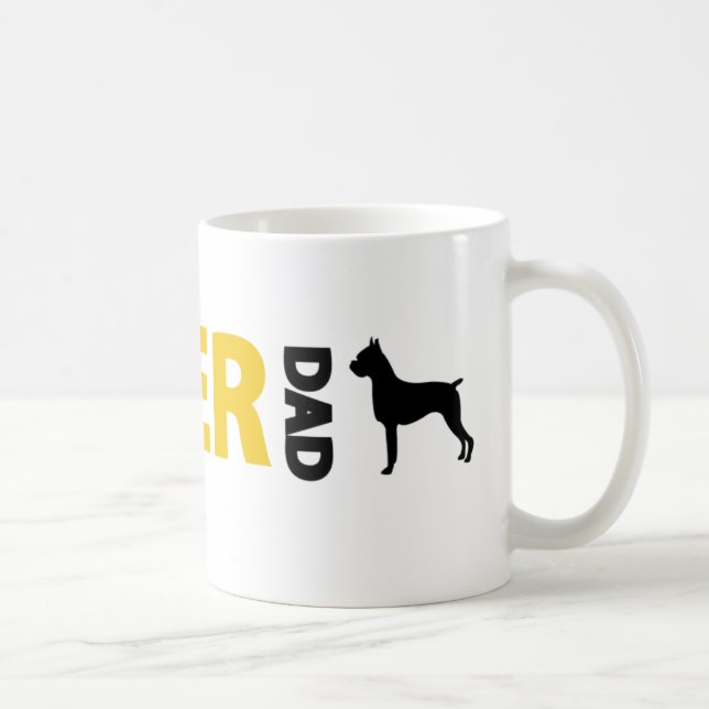 Boxer-Vater Tasse (Rechts)