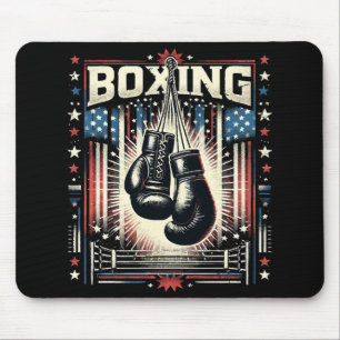 Boxer Vintag Bo - Boxer-Boxen Mousepad
