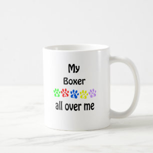 Boxer Walks Design Tasse
