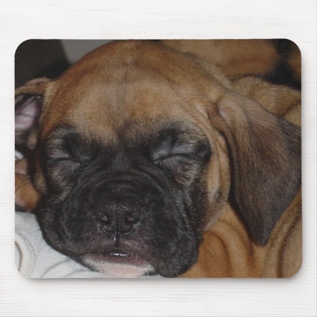 Boxer-Welpe Mousepad (Vorne)