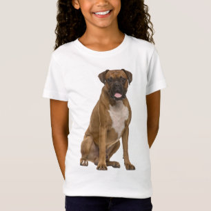 Boxer Welpen Hund "Boxer Liebe" Mädchen T-Shirt