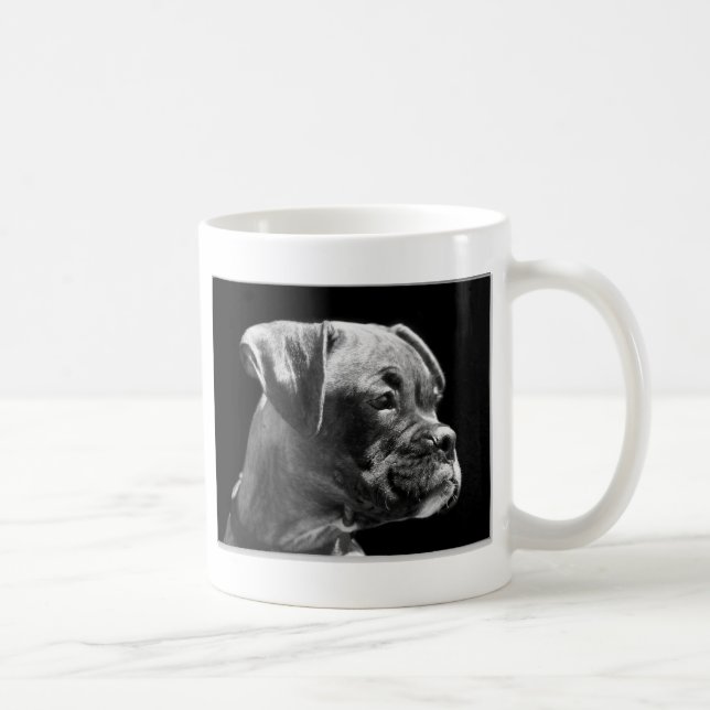 Boxer-Welpen-Tasse Tasse (Rechts)