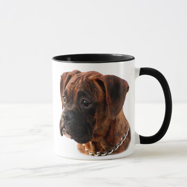 Boxer-Welpen-Tasse Tasse (Rechts)