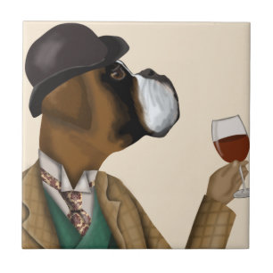 Boxer Wine Snob Fliese