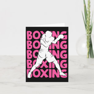 Boxer Women Girls Kinder 1 Karte