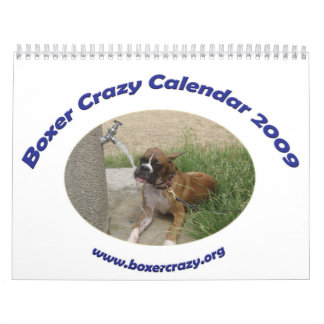 BoxerCrazy 2009 Kalender
