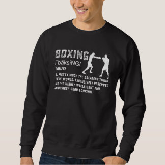 Boxerdefinition Vintag Sweatshirt