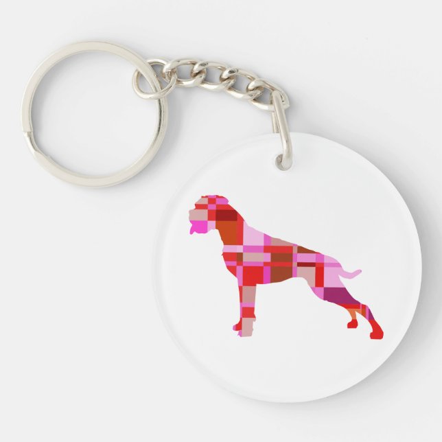 Boxerdog Karro Schlüsselanhänger (Vorderseite)