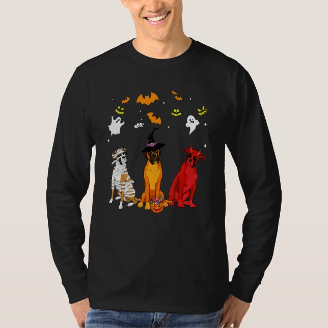 Boxerhund 1 T-Shirt (Vorderseite)