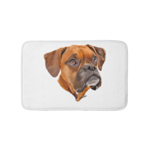 Boxerhund Badematte