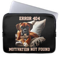 Boxerhund-Fehler 404