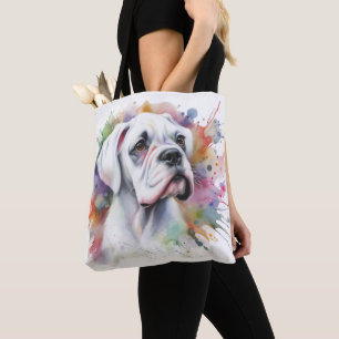 Boxerhund Freude🐾Tintenfleckiger 🐾Whimsical Boxe