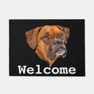Boxerhund Fußmatte