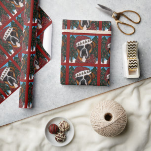 Boxerhund Geschenkpapier