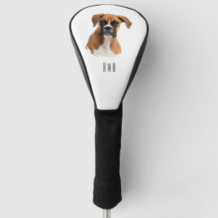 Boxerhund Golf Headcover