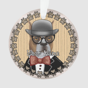 Boxerhund ornament