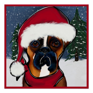Boxerhund Poster