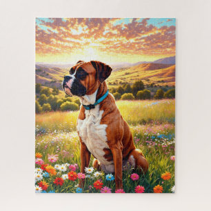 Boxerhund Puzzle
