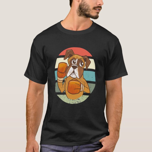Boxerhund T-Shirt (Vorderseite)