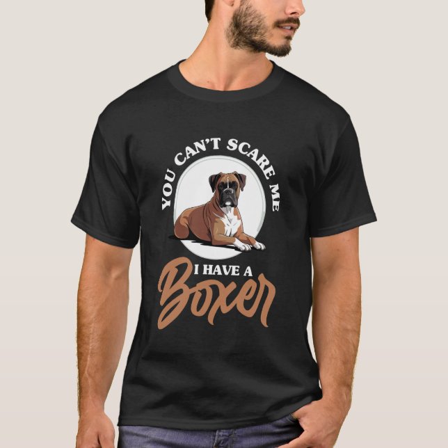 Boxerhund T-Shirt (Vorderseite)