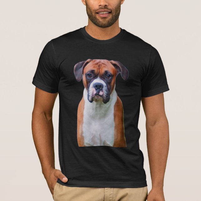 Boxerhund T-Shirt (Vorderseite)