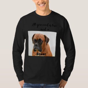 Boxerhund Tier und Haustier Hund T-Shirt