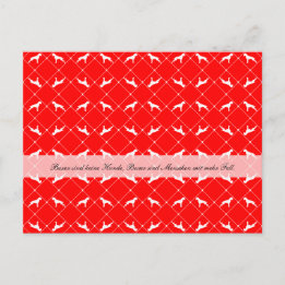Boxerhunde Postkarte