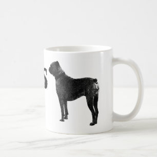 Boxerhundekaffee-Tasse Tasse