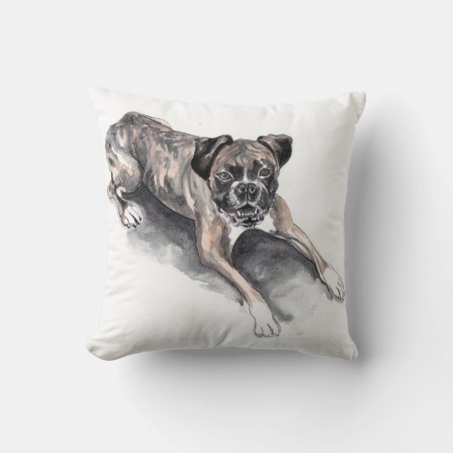 Boxerhundekissen Kissen (Vorderseite)
