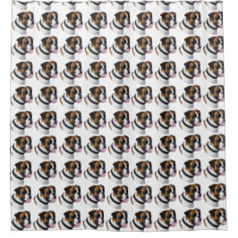 Boxerhundemuster Duschvorhang