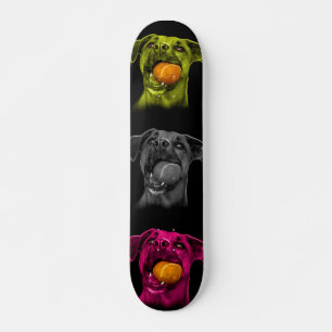 BoxerhundePop-Kunst 8173 Bb Skateboard