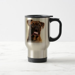 Boxerhundereise-Tasse Reisebecher