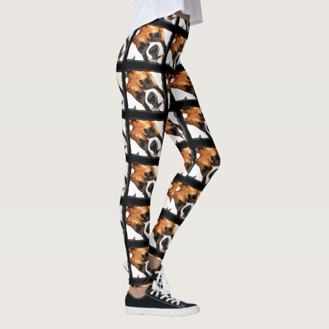 Boxerhundesport-Leggings Leggings (Rechts)