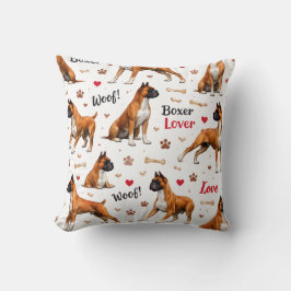 Boxerliebhaber  kissen