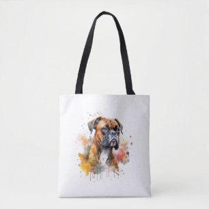 BoxerLove Wasserfarben Artwork - Loyal Canine Bree
