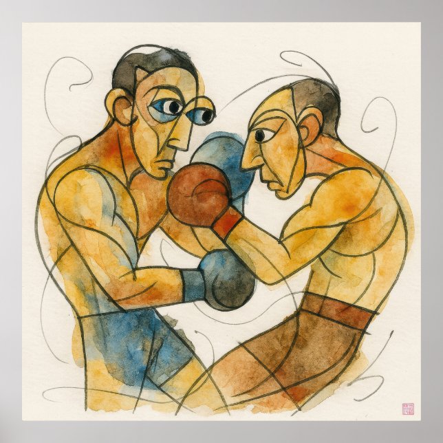 Boxers - Archival Print Poster (Vorne)