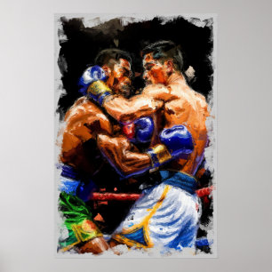 Boxers - Leinwand Art Print Poster