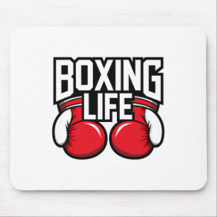 Boxertraining für sportliche Boxer Mousepad