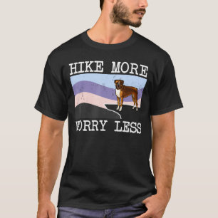 Boxerwanderung macht sich weniger stark grafisch T-Shirt